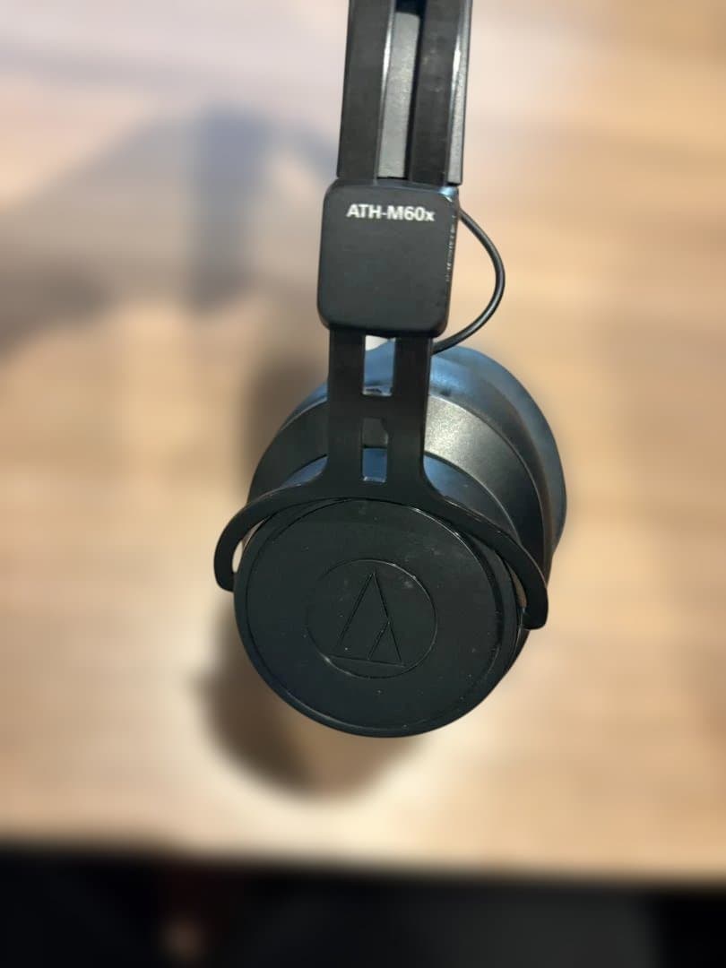 Audio-Technica ATH-M60x 有線ヘッドホン ジャンク