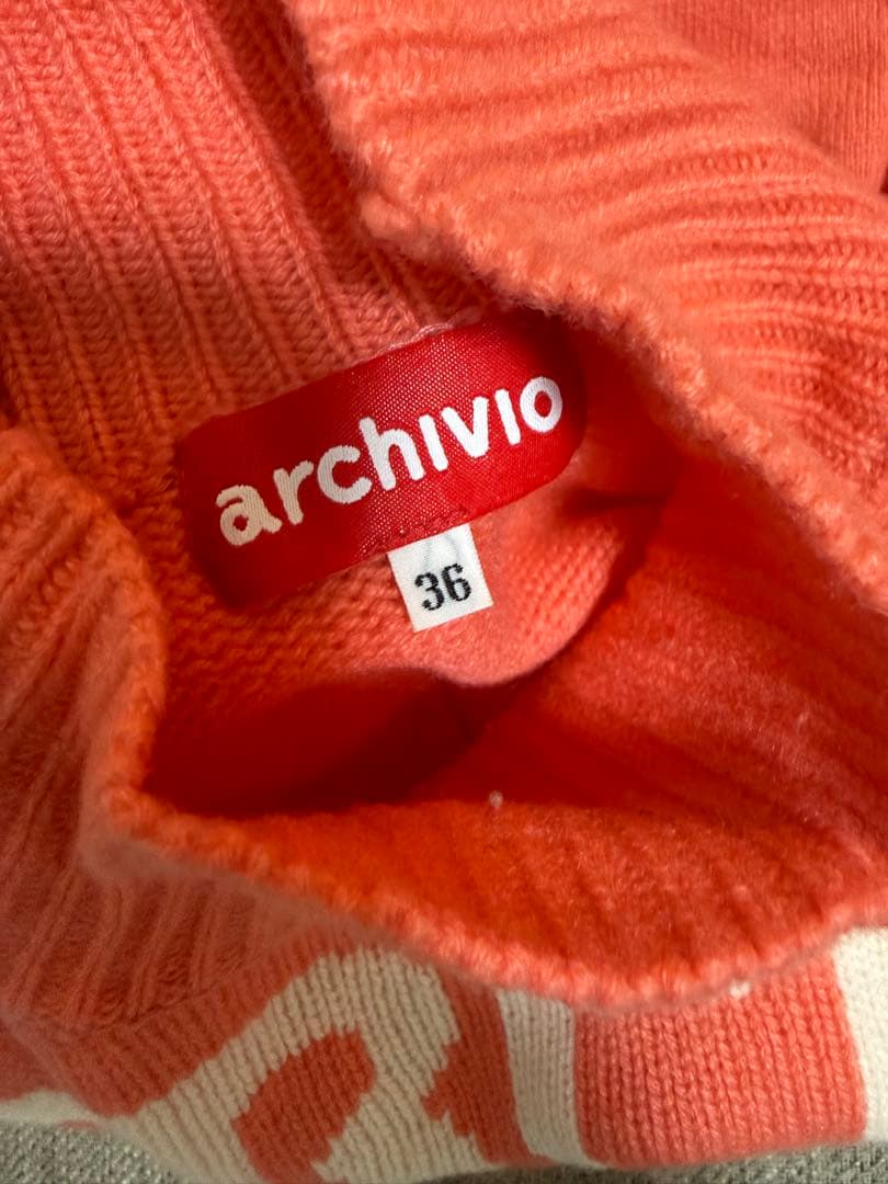【美品】アルチビオ archivio セットアップ 36 カシミヤ