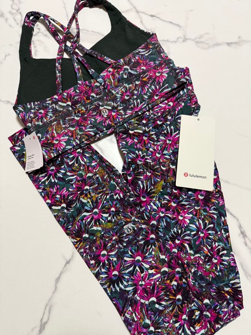 [新品] lululemon ルルレモン ブラ4 & レギンス2 セットアップS
