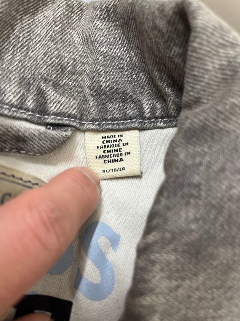 Levi's silverTab デニムジャケット XL グレー