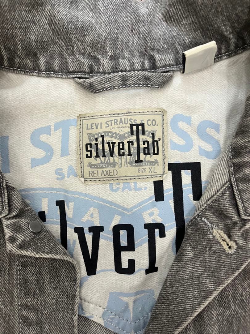 Levi's silverTab デニムジャケット XL グレー