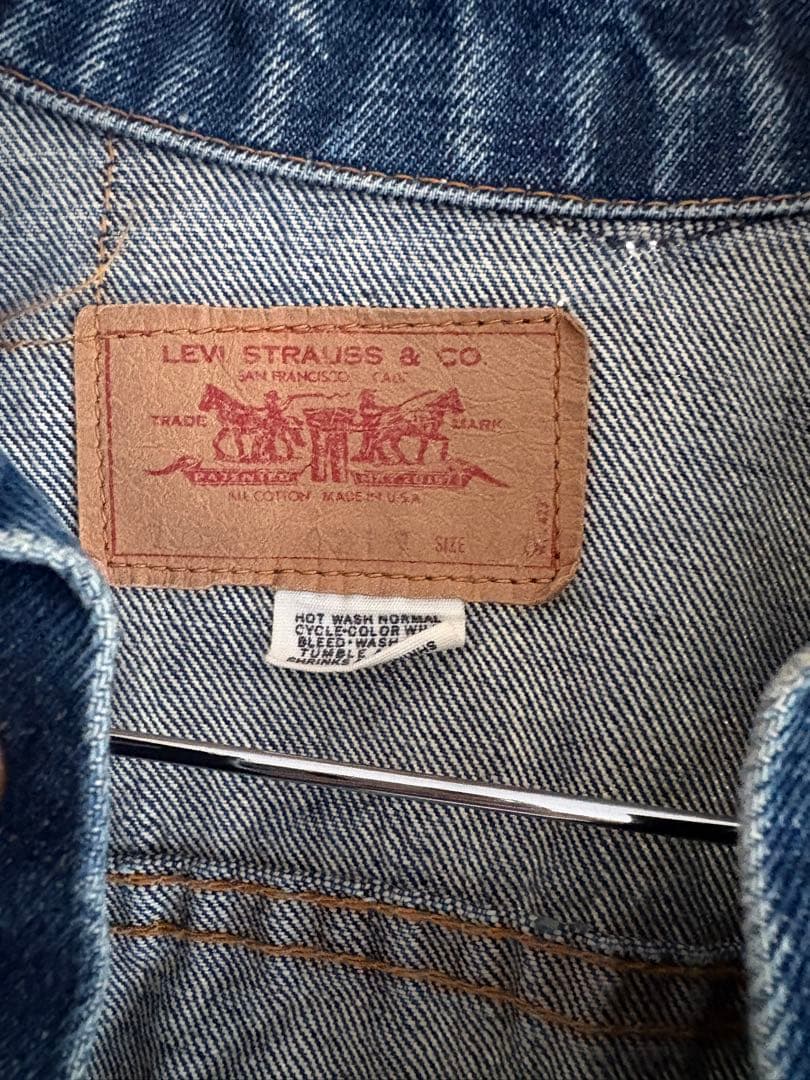 Levi's 70505 デニムジャケット ボタン裏53