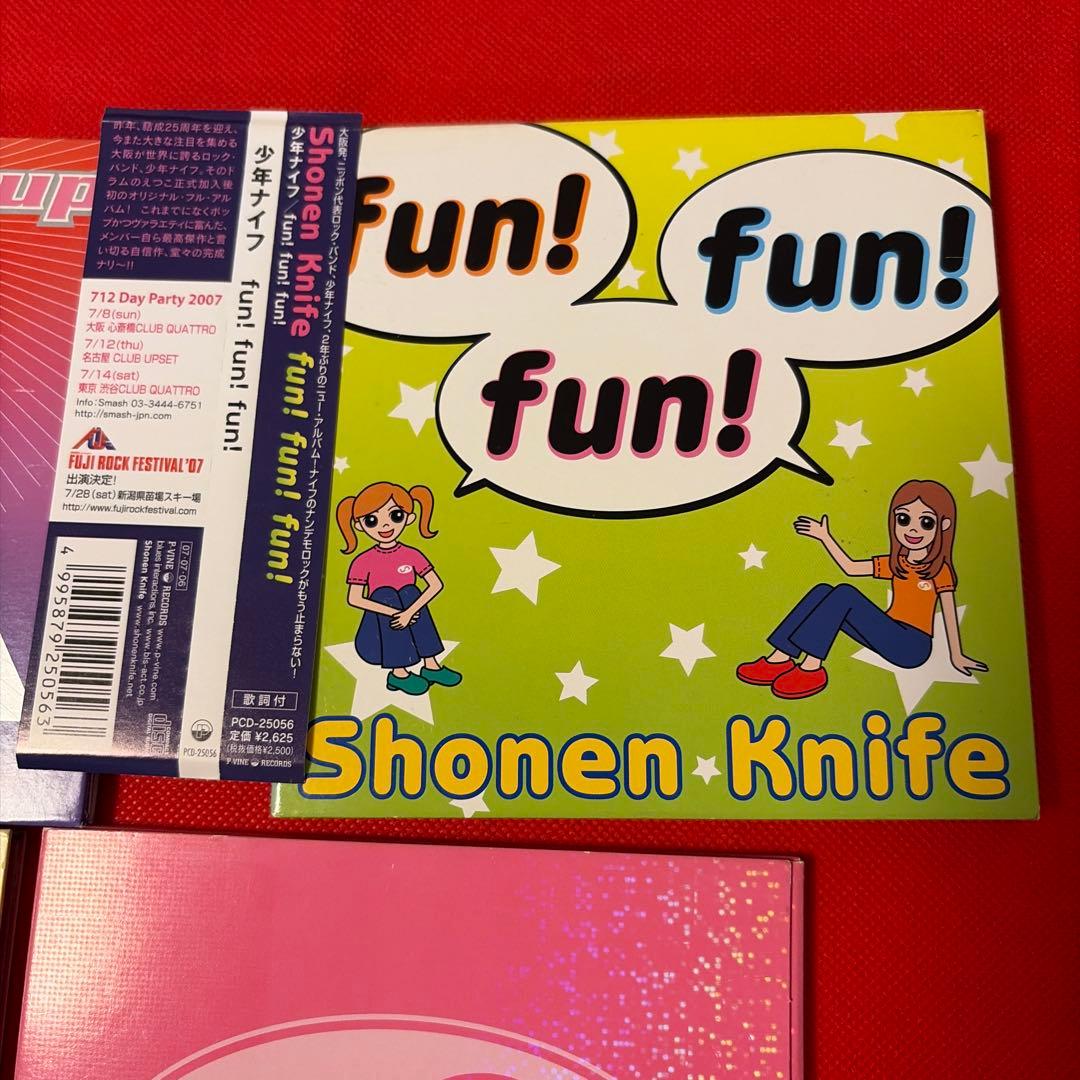 少年ナイフ　CDアルバム9枚　シングル１枚　10作品セット　まとめ売り