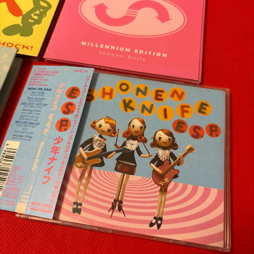 少年ナイフ　CDアルバム9枚　シングル１枚　10作品セット　まとめ売り