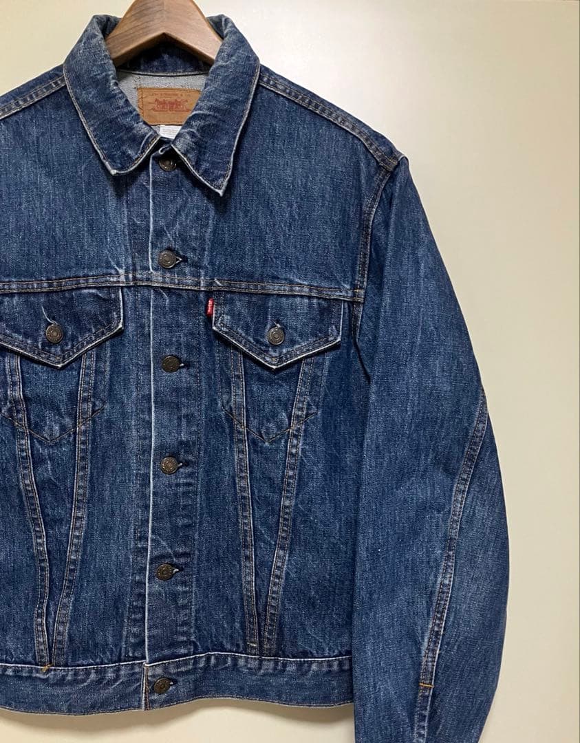 Levi's リーバイス 70505 44 濃紺 デニムジャケット ケアタグ