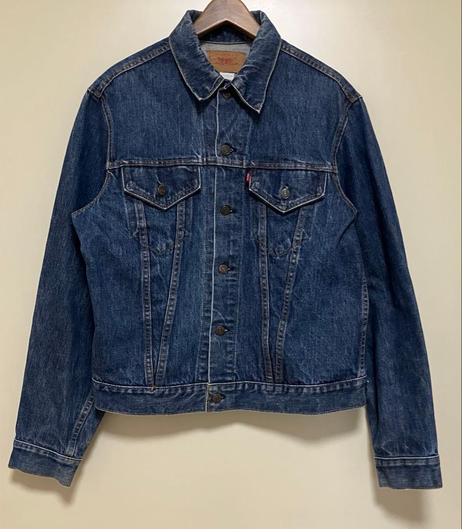 Levi's リーバイス 70505 44 濃紺 デニムジャケット ケアタグ