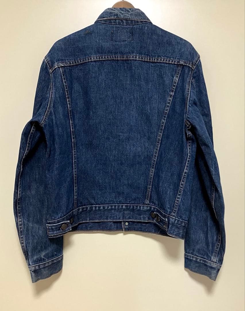 Levi's リーバイス 70505 44 濃紺 デニムジャケット ケアタグ