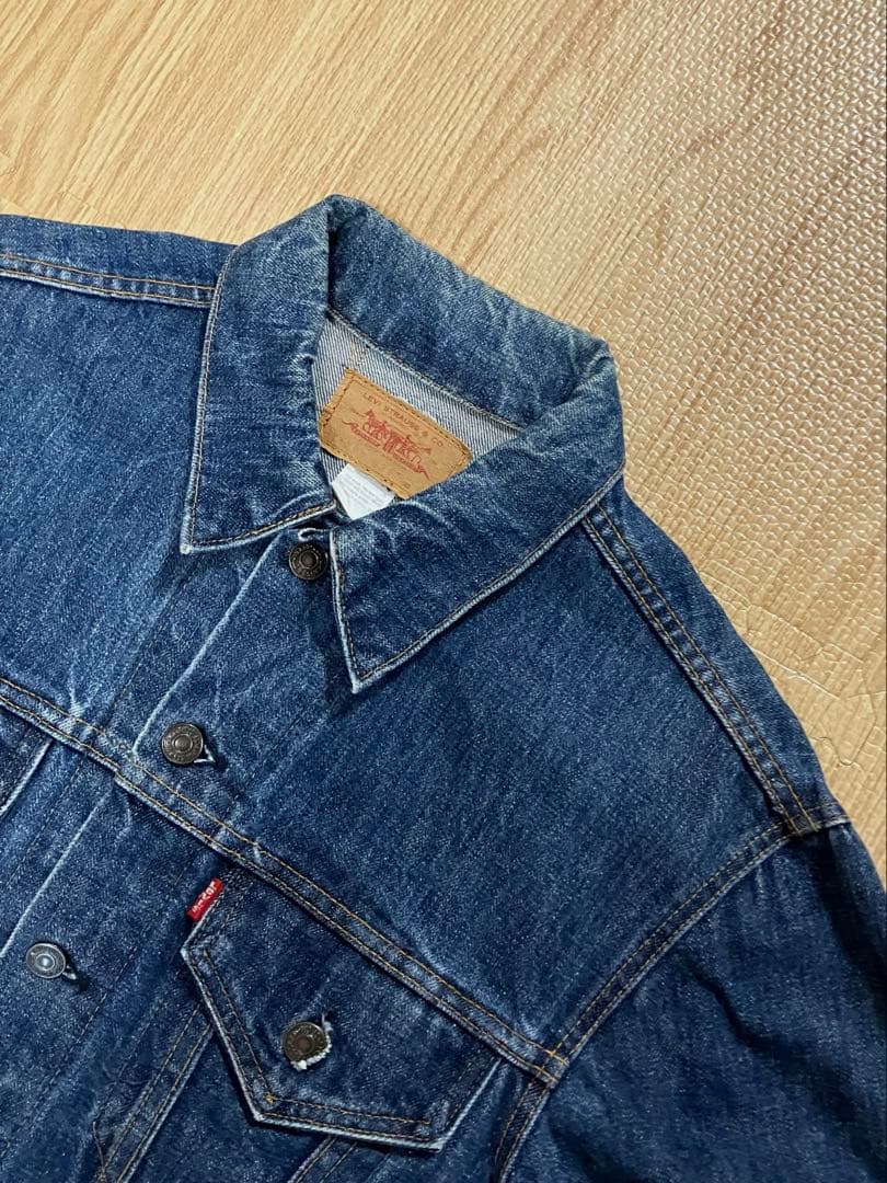 Levi's リーバイス 70505 44 濃紺 デニムジャケット ケアタグ