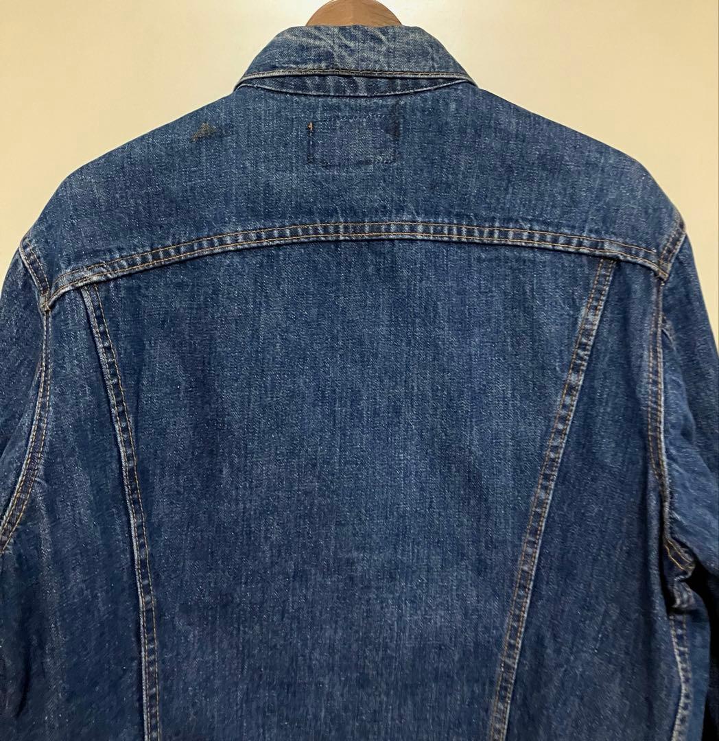 Levi's リーバイス 70505 44 濃紺 デニムジャケット ケアタグ