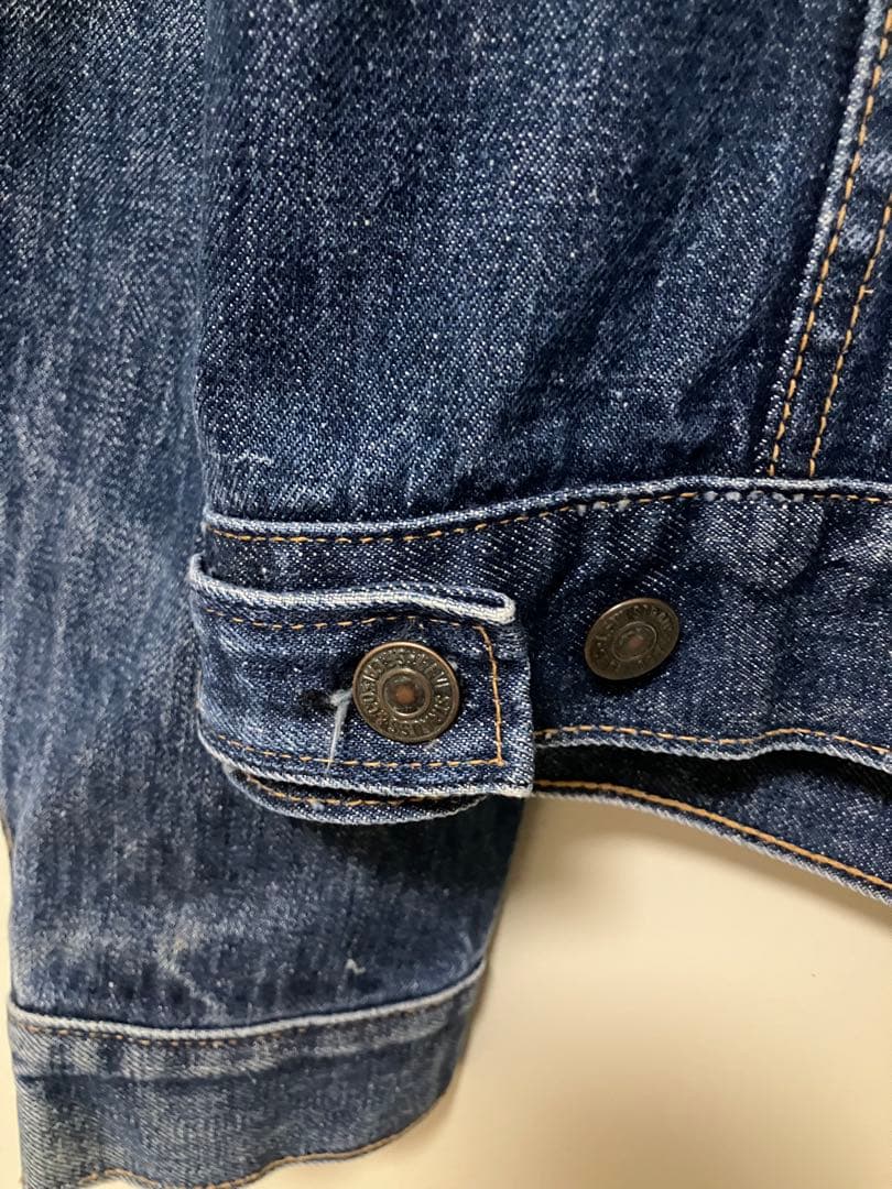 Levi's リーバイス 70505 44 濃紺 デニムジャケット ケアタグ