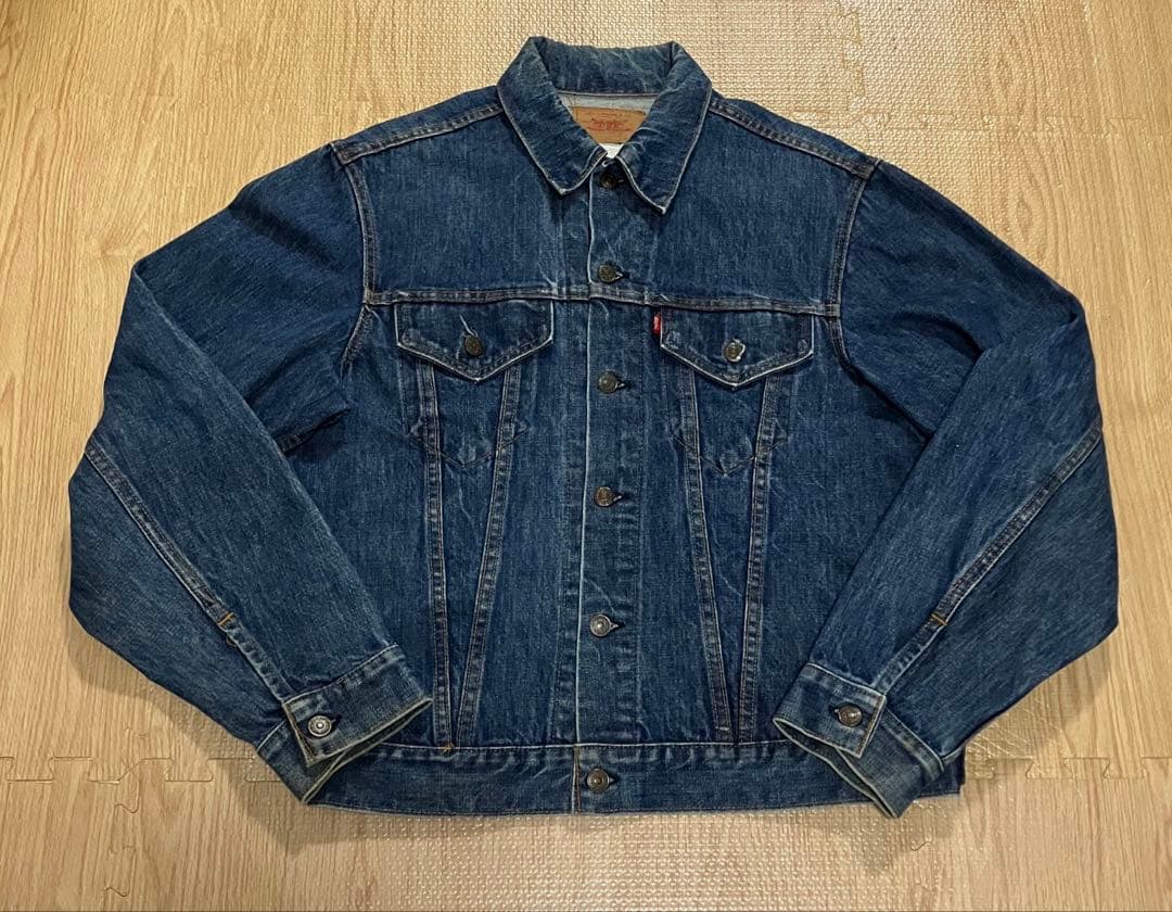 Levi's リーバイス 70505 44 濃紺 デニムジャケット ケアタグ