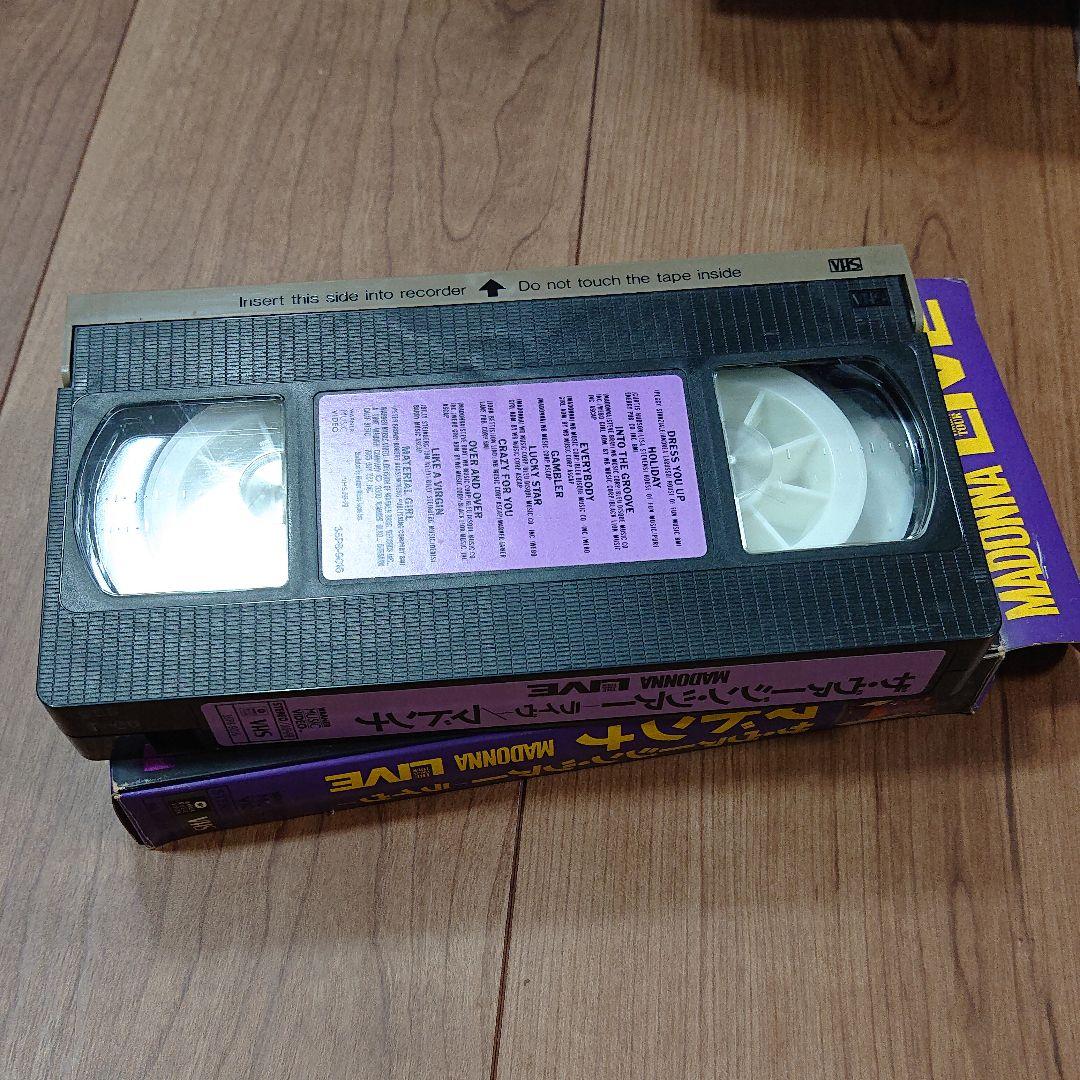 マドンナ ザ・バージン・ツアー ライヴ　 [VHS]