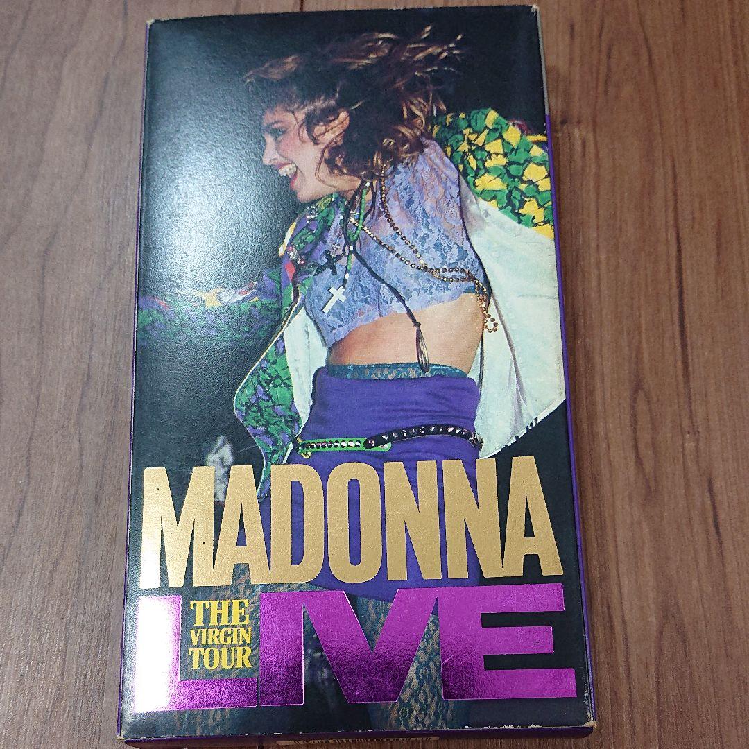 マドンナ ザ・バージン・ツアー ライヴ　 [VHS]