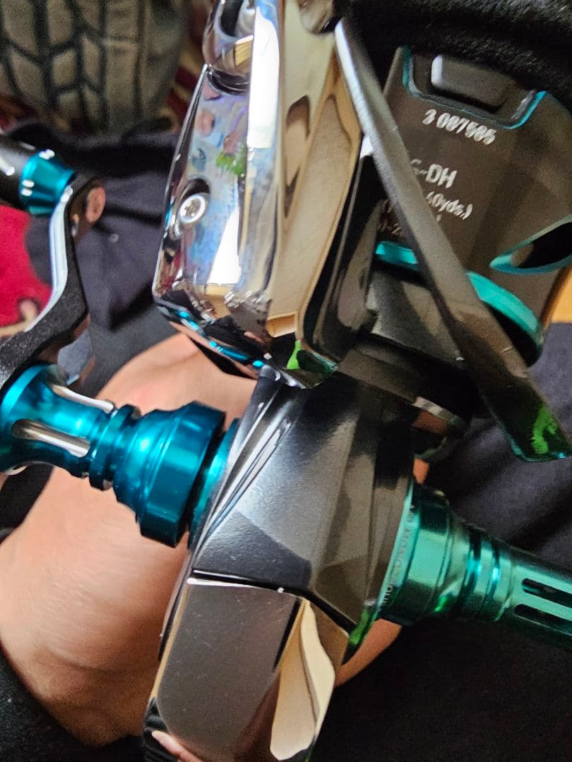 21エメラルダスAIR FCLT2500sDH ドレスハンドル&リールスタンド付