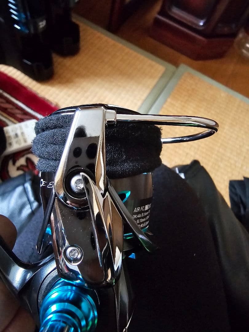 21エメラルダスAIR FCLT2500sDH ドレスハンドル&リールスタンド付