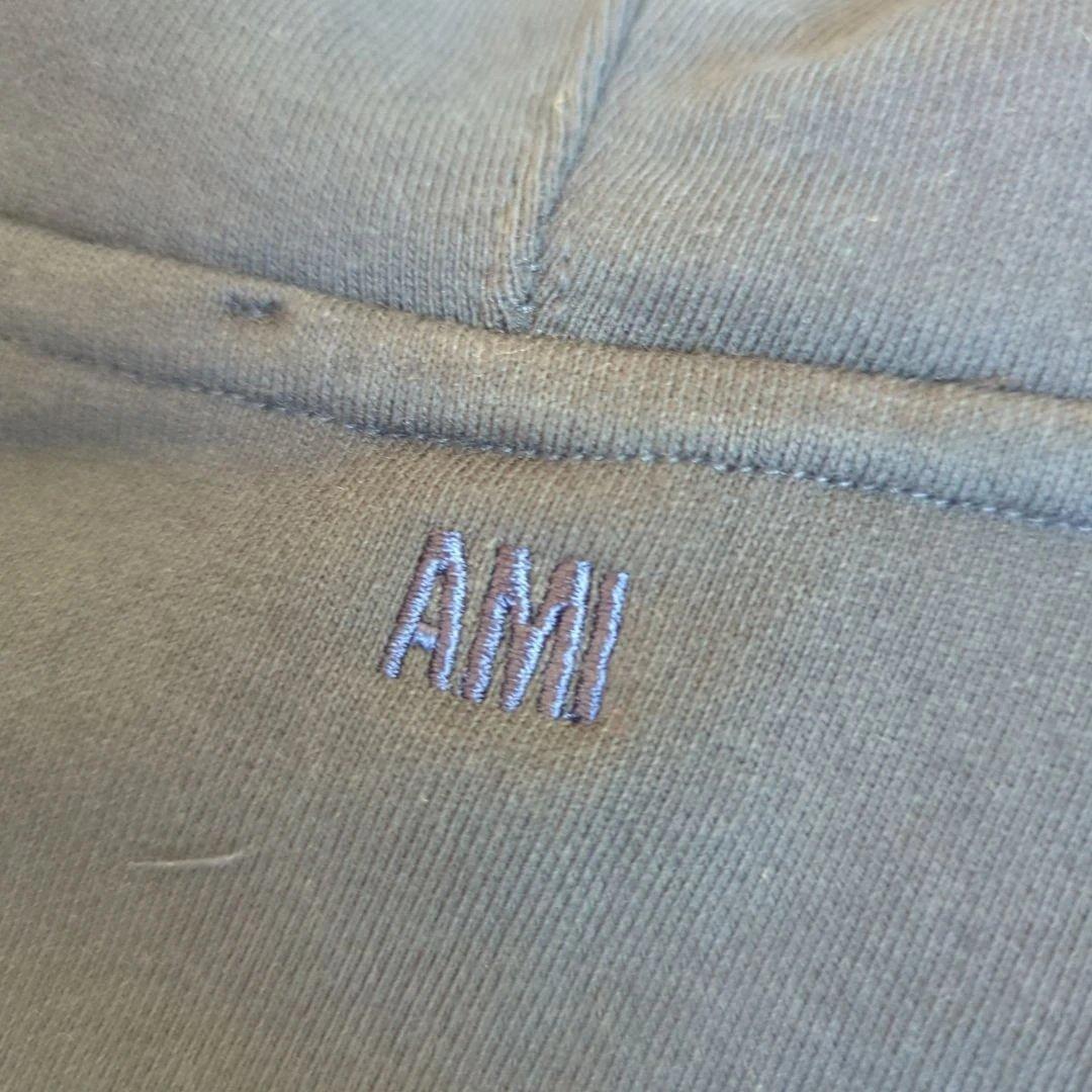 【新品】AMI PARIS アミパリス パーカー ネイビー M 男女兼用