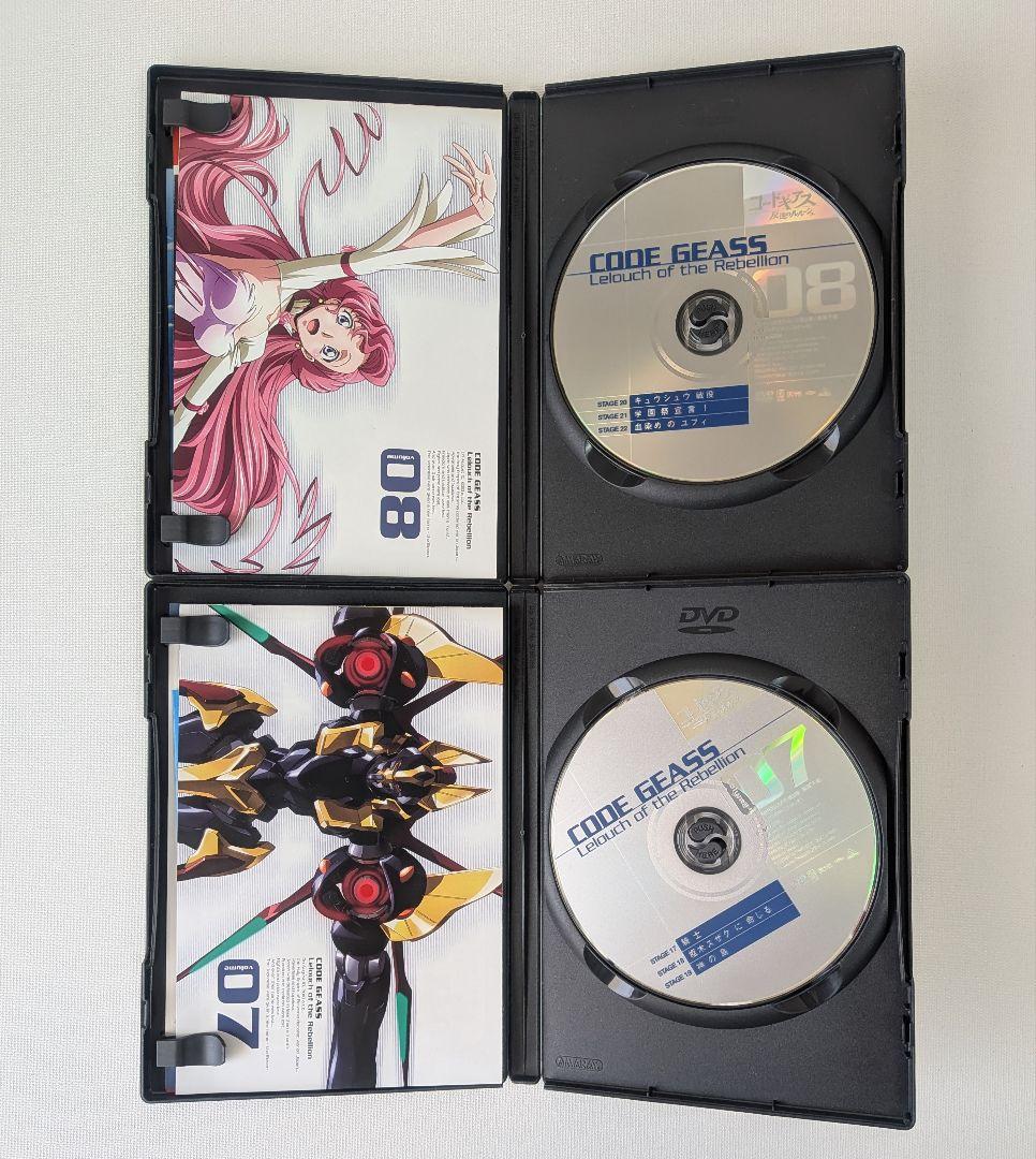 コードギアス 反逆のルルーシュ DVD まとめ売り