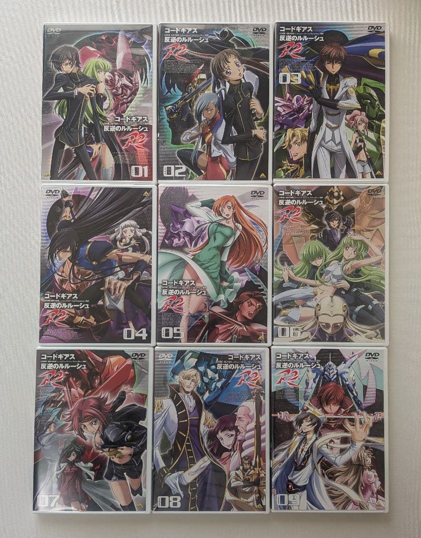 コードギアス 反逆のルルーシュ DVD まとめ売り