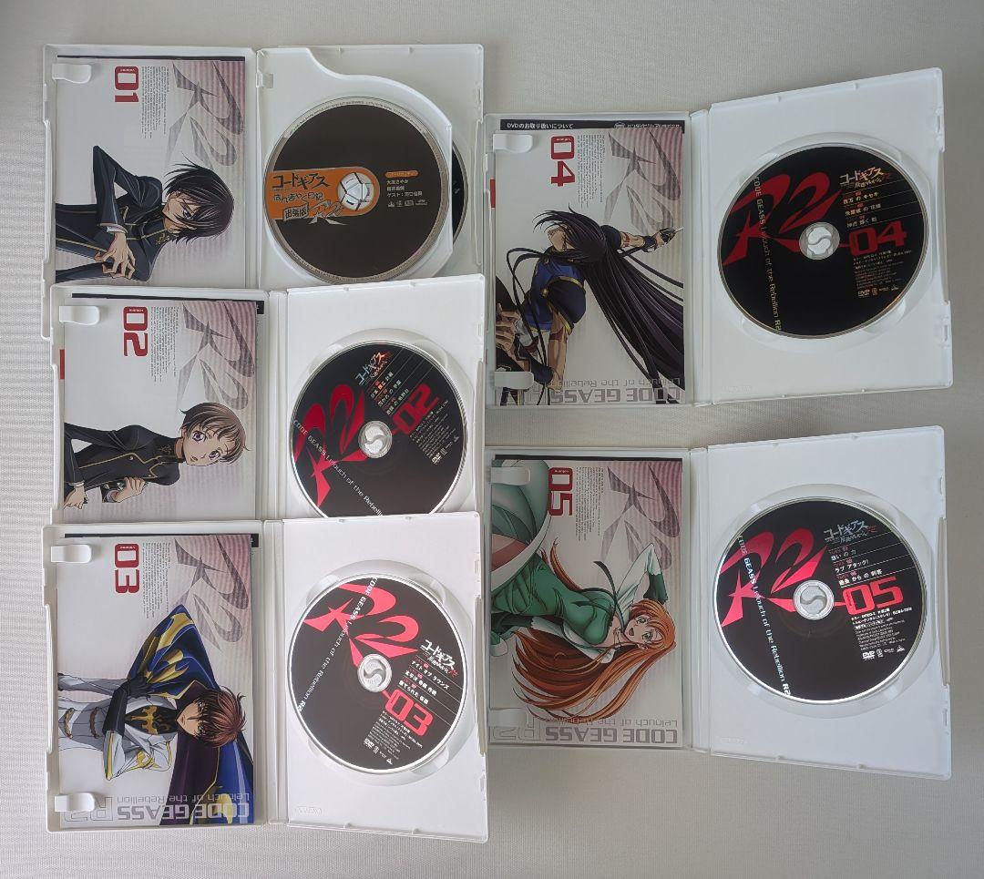 コードギアス 反逆のルルーシュ DVD まとめ売り