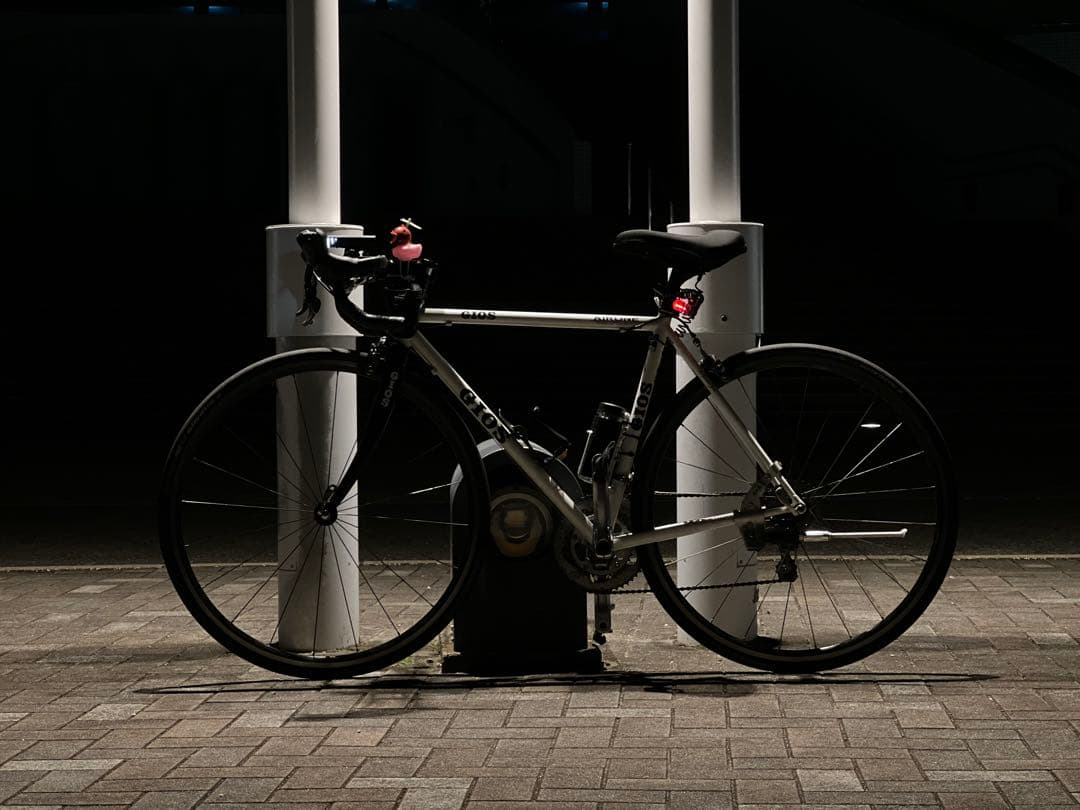 GIOS 4105 ホワイト ロードバイク