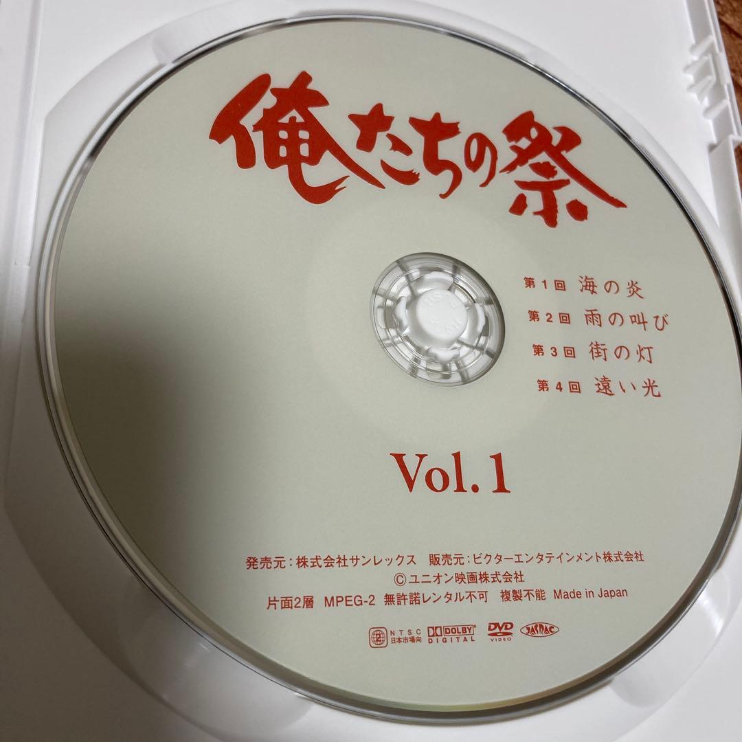 俺たちの祭 DVD-BOX 〈6枚組〉　中村雅俊主演
