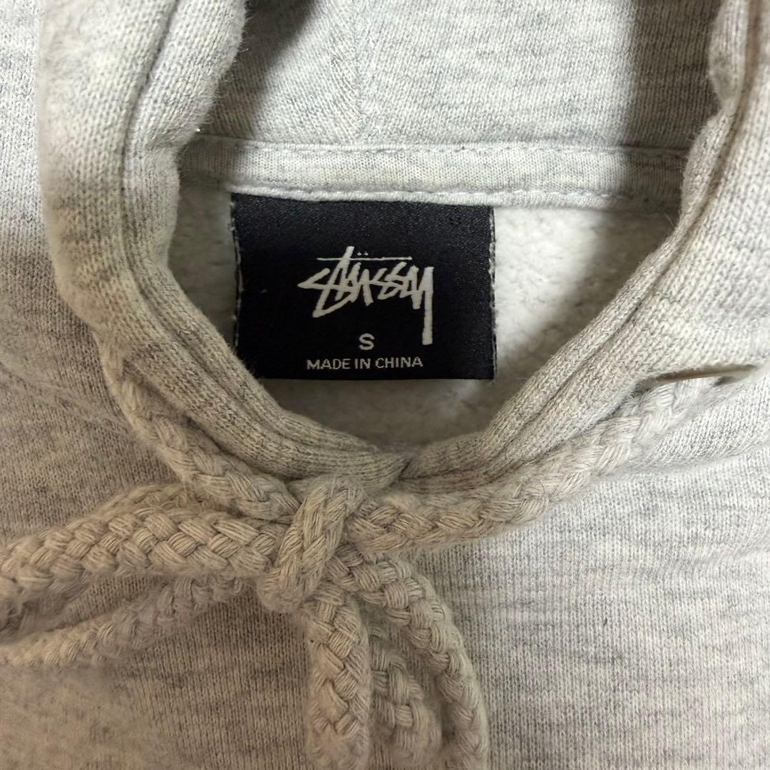 Stussy グレー パーカー Sサイズ