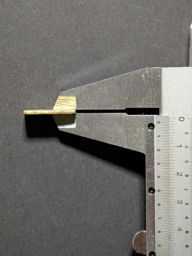 明治二分判金　2.86g