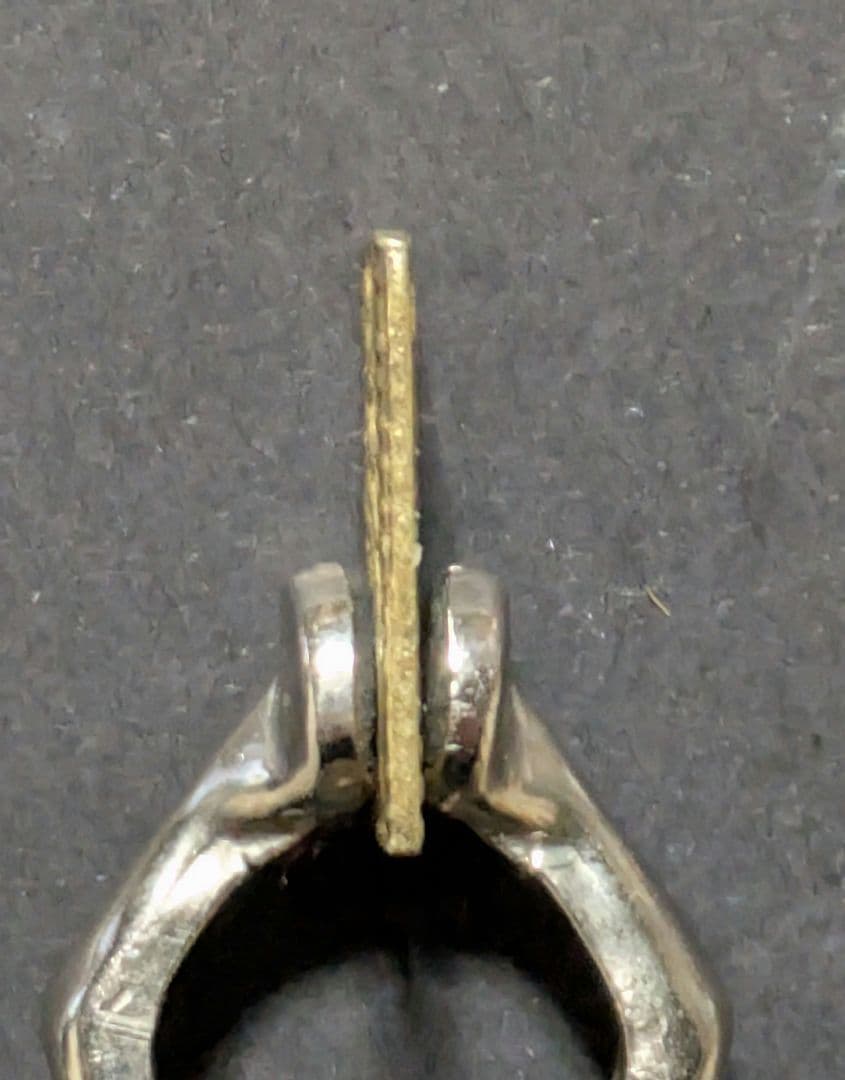 明治二分判金　2.86g