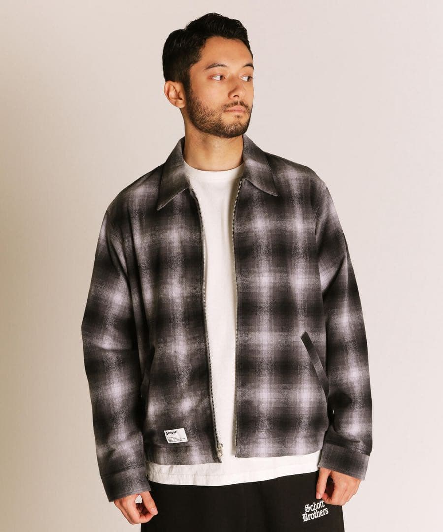 Schott/ショット/OMBRE JACKET/オンブレチェック ジャケット