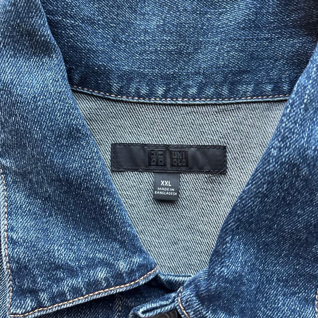 ユニクロ XXL デニムジャケット セカンド UNIQLO 2nd Gジャン