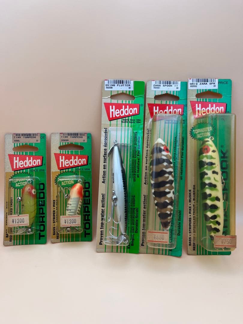 1-28 Heddon ルアー 5個セット