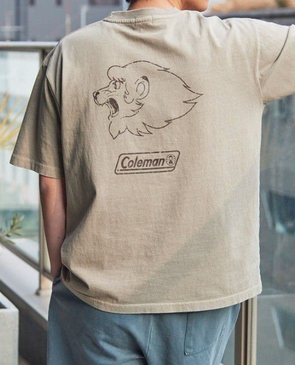 埼玉西武ライオンズColeman×LIONS TEE BEIGE Tシャツ