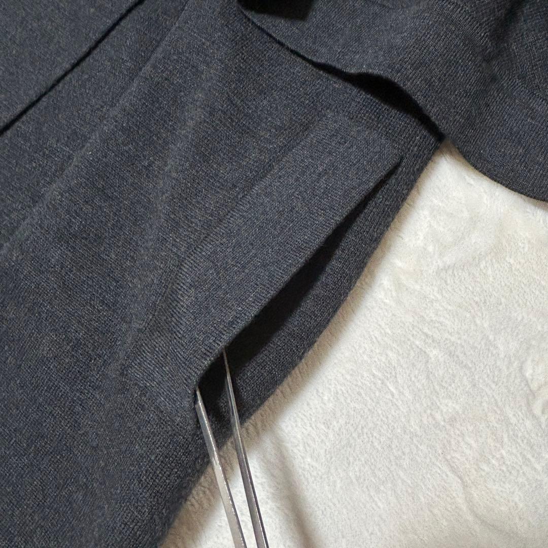 美品✨MAGGY TOKYOダークグレー ケープコート カーディガン　ウール