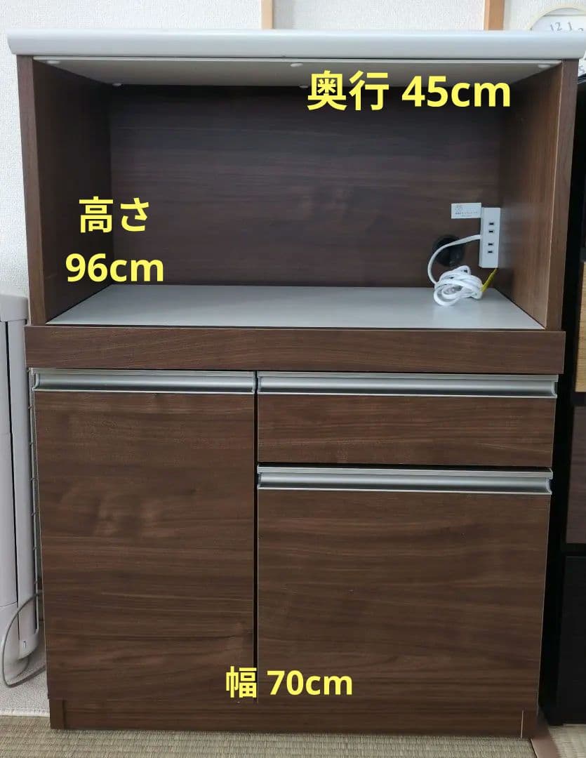 専用！ダークブラウン キッチンカウンター