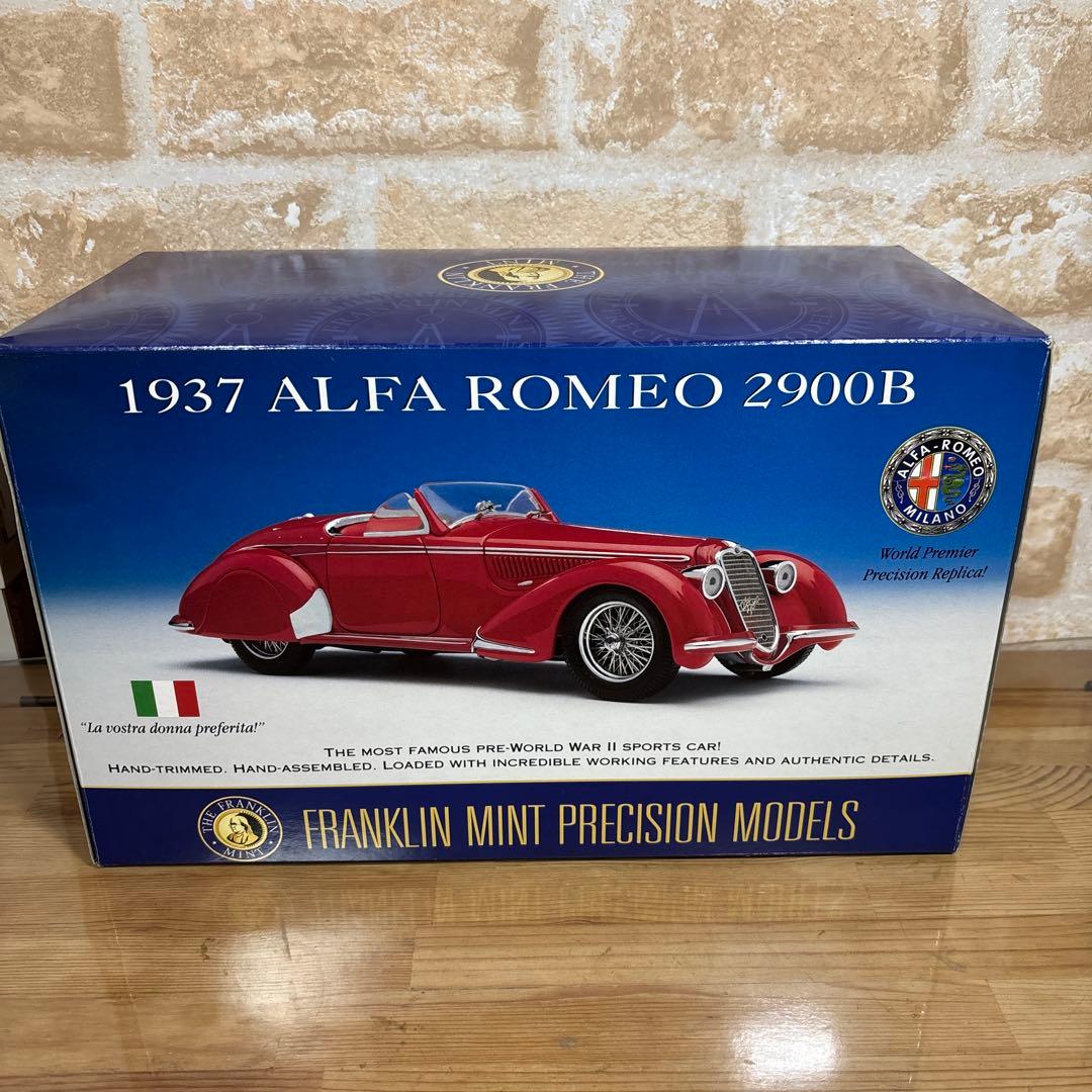 d*9様 フランクリンミント 1/24 1937 ALFA ROMEO 2900