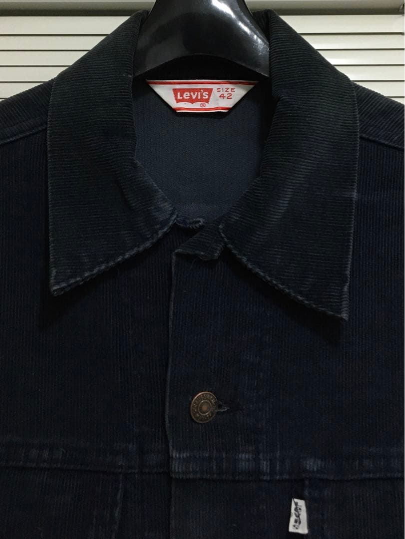 【デッド3.4WASH】極上 70505 コーデュロイ42 70年代 リーバイス