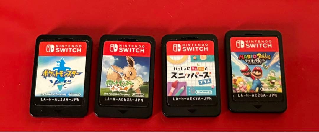 マ*ン様 Nintendo Switch ゲームソフト 4本セット