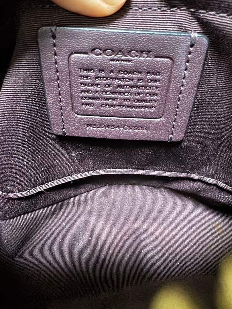 COACH ダークブラウン バッグ