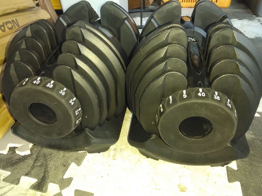 可変式ダンベル 5-40kg 引き取り限定！