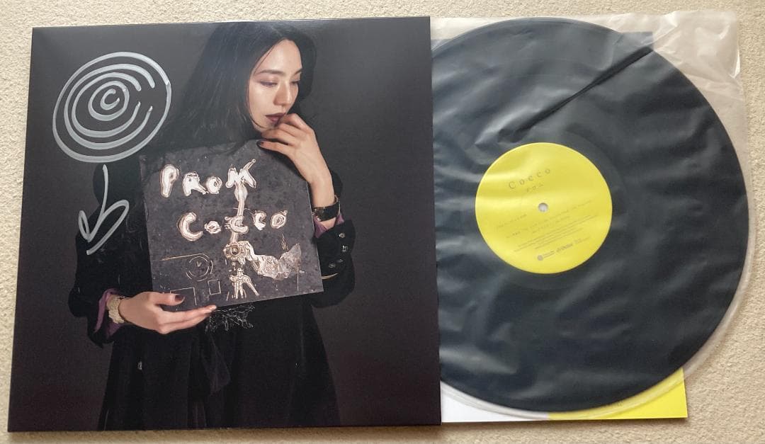 Coco 「PROM」LP レコード 直筆サイン入り