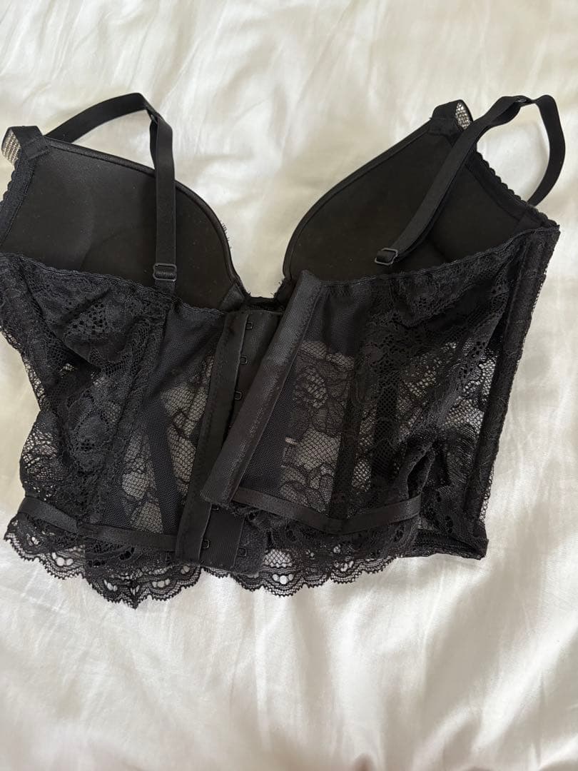 Victoria's Secret ブラックビスチェ
