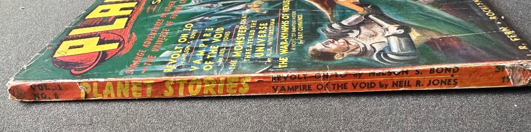 珍品 パルプ雑誌 PLANET STORIES 1941年 pulp