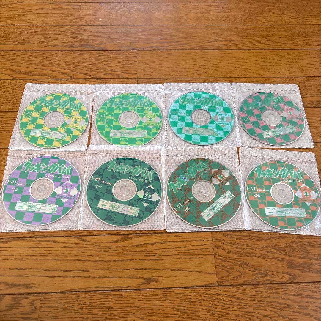 クッキングパパ　DVDシリーズ1、2全16巻