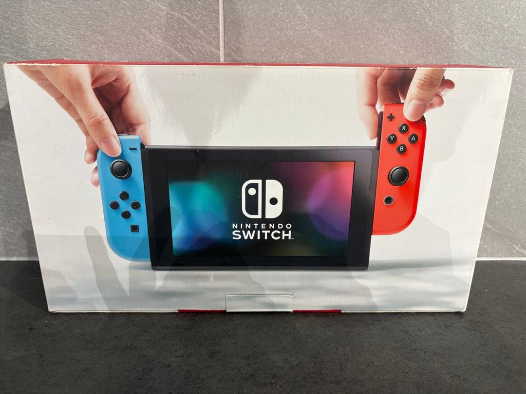 ま*え様 Nintendo Switch 本体 青/赤