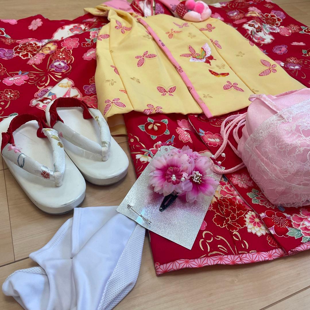 花わらべ⭐︎七五三　着物3歳