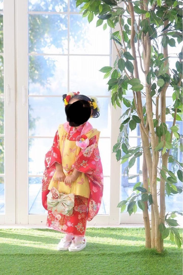 花わらべ⭐︎七五三　着物3歳