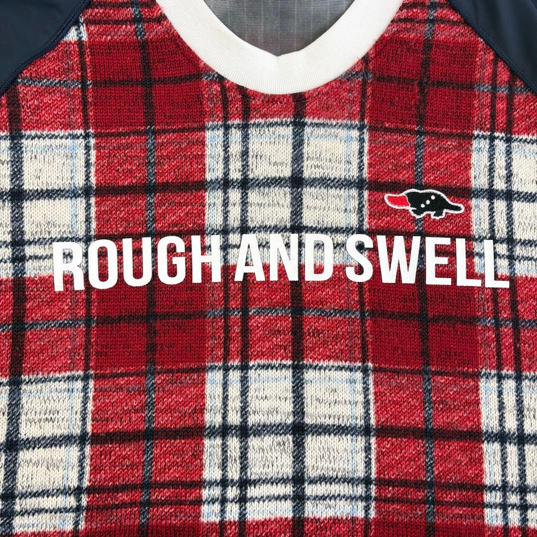 【人気デザイン】ROUGH AND SWELL ナイロン 切替 ゴルフ XL