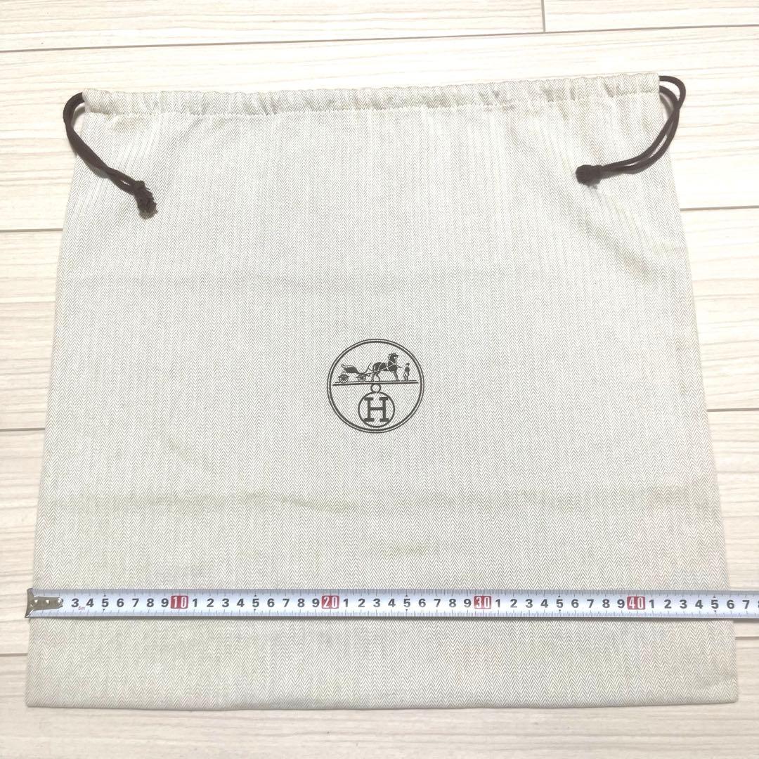 ✨美品✨ エルメス 保存袋 巾着袋 収納袋 梱包 縦約44cm×横約46cm