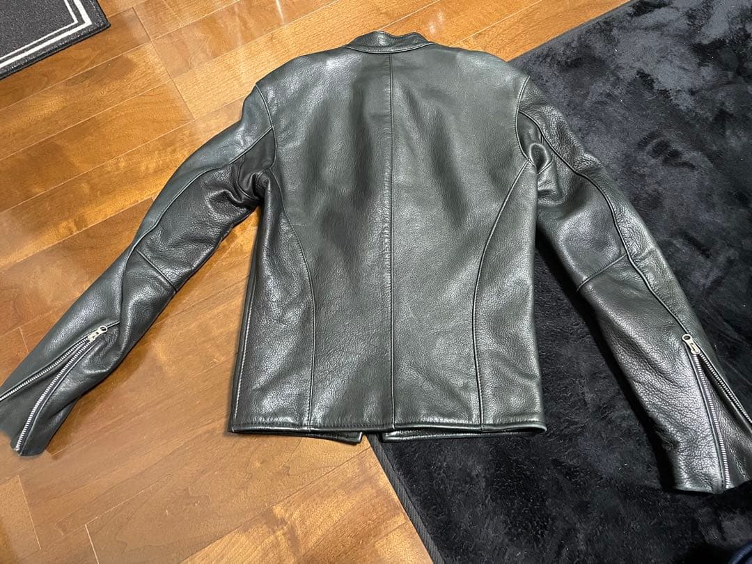 VANSON シングルレザージャケット　34サイズ　USA製