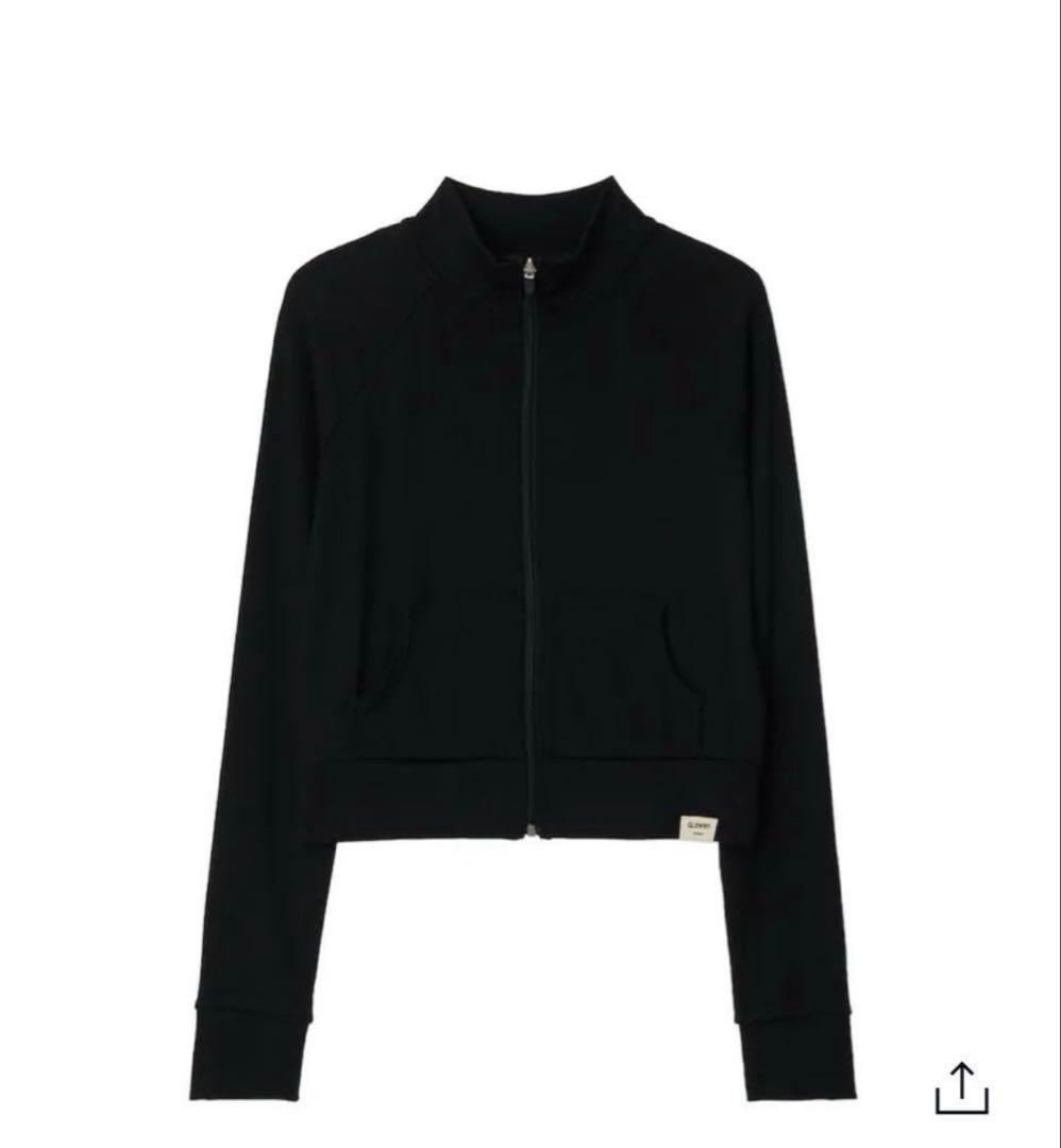 トップス glowny CLASSIC RIB TRACK ZIP-UP